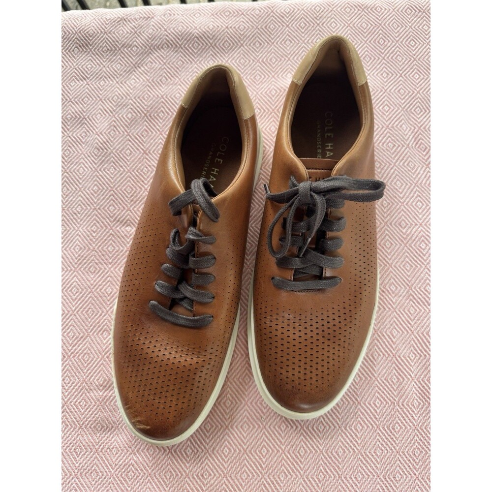 Men's Cole Haan GrandPrø Rally Laser Cut Sneakers Size 10.5